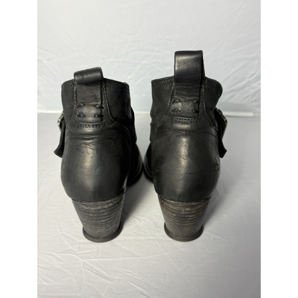John Fluevog East End Porter Black Women's 10.5 Boot - Picture 4 of 8